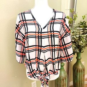 NWOT Hanna + Gracie blouse